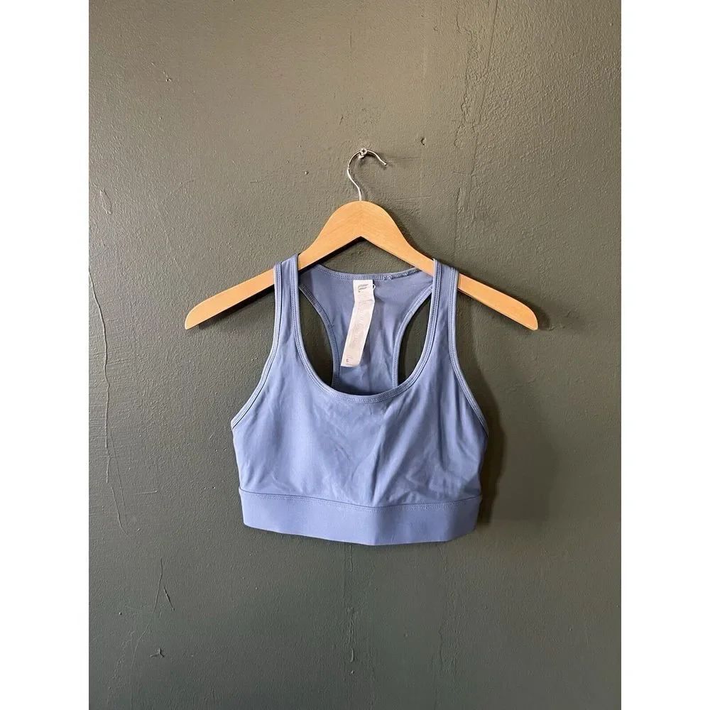 Fabletics Womens Blue Athletic Sports Bra Size Small